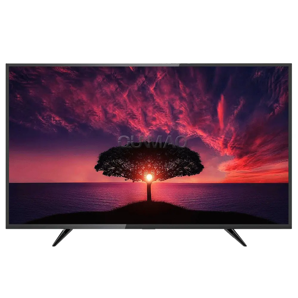 QUNMAO Pabrik OEM Grosir 32 40 43 50 55 65 75 85 100 110 Inci LCD LED Android TV Pintar Tv Internet Wifi UHD 4K Televisi