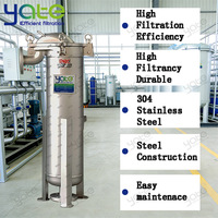 Filtre à dôme à sac unique en acier inoxydable 304316 de qualité industrielle, facile à utiliser, adapté à la filtration dans l'industrie pétrolière