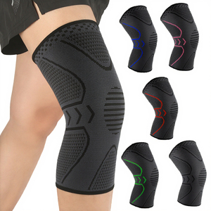 HX-17 Elastic Nylon Sport Compression Knee Pad Sleeve for Fitness Running Cycling Basketball-Protective Knee Support Brace - Product Image 2