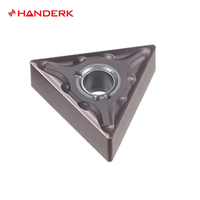 Plaquette de tournage indexable en carbure de haute qualité HANDERK TNMG160404-MA OEM pour outil de coupe CNC