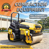 Nouveau Compacteur Routier Vibratoire à Double Tambour pour Asphalte de Petite Taille 5 Tonnes – Meilleur Prix