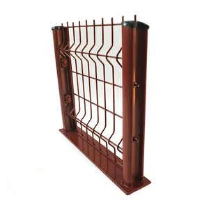 Độc đáo 3D cong Vinyl dây kim loại hàng rào mạnh mẽ rustproof để xác định ranh giới tài sản - Product Image 5