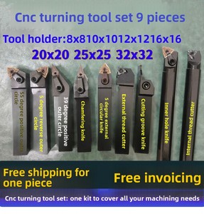 Juego de herramientas de torneado CNC de 10 mm con envío gratis; Portaherramientas de torneado mini <span class=keywords><strong>para</strong></span> <span class=keywords><strong>torno</strong></span> de instrumentos con cuchilla de 30 mm de sujeción mecánica - Product Image 3