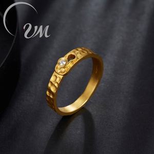 เครื่องประดับ UM ชุบทอง18K/925เงินหนามเตยเพชรชุดของขวัญปาร์ตี้วันครบรอบแต่งงานของผู้หญิง - Product Image 1