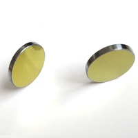 Miroir réflecteur laser en matériau de silicium hautement réfléchissant de 20 mm et 25 mm de diamètre pour machine de découpe laser