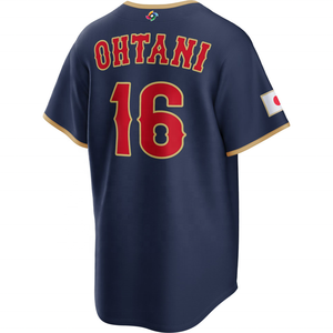 <span class=keywords><strong>Camiseta</strong></span> de Béisbol del Clásico <span class=keywords><strong>Mundial</strong></span> de Béisbol 2026 del Equipo de Japón de Shohei Ohtani - Product Image 2