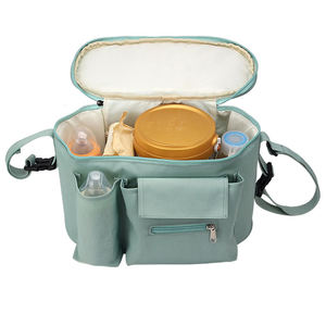 Tas Organizer Botol Bayi, Tas Pengatur Stroller Bayi Universal, Tas Organizer Botol Luar Ruangan Perjalanan - Product Image 6