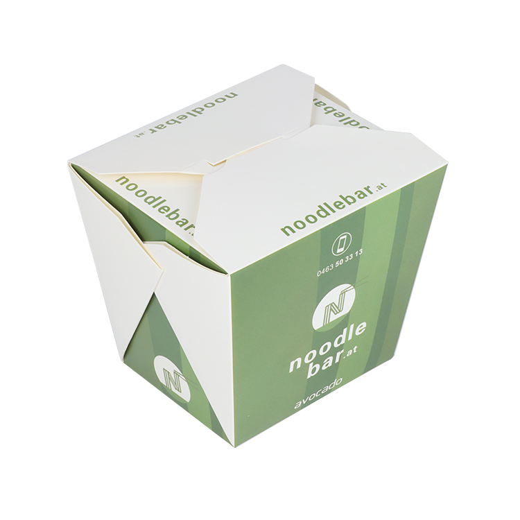 Wholesale Custom Printed Logo Food Container Paper Food Packaging Take Out Snack boxPopular