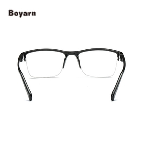 Boyarn Factory Ultralight Half Frame <strong>Reading</strong> <strong>Glasses</strong> +0.25 0.5 0.75 1.25 1.5 2 2.5 3 <strong>4</strong> Women Men Square Resin Presbyopic <strong>Glasses</strong> - Product Image 5