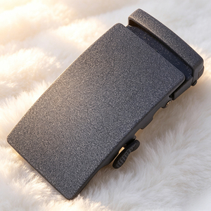 Hebilla de cinturón automática de aleación de zinc para hombre, hebilla deslizante sin orificios, accesorio de cinturón de moda informal para negocios - Product Image 3