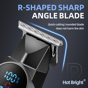 Tondeuse à Cheveux Professionnelle Rechargeable avec Lame en ACIER INOXYDABLE et Moteur <span class=keywords><strong>7200</strong></span> RPM pour Hommes, Équipement de Barbier - Product Image 3