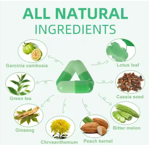 Capsules d'exercice de supplément de santé, suppléments naturels à base de plantes, capsules de Garcinia Cambogia - Product Image 2