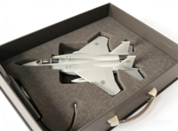 Modèle d'avion de chasse F-15 de l'armée de l'air saoudienne à l'échelle 1/72, modèle de collection