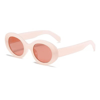 Mode Offre Spéciale Rétro Tendance Cat Eye Frame Lunettes de soleil Elliptique Anti Ultraviolet Lunettes de soleil