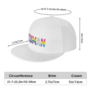 Casquette de baseball unisexe tendance à motif lettres, 6 panneaux, style hip-hop, pour sports d'été en extérieur, avec diverses drapeaux LGBTQIA+ - Product Image 2