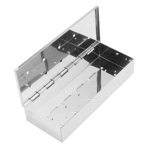 กล่องรมควันสแตนเลส HONGXUAN หนา 0.8 มม. ทนทานต่อการกัดกร่อน สำหรับรมควันเนื้อบาร์บีคิว - Product Image 1