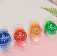 Taille-crayon créatif en forme de montre, multifonctionnel 3-en-1, taille-crayon manuel avec gomme intégrée