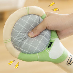 <span class=keywords><strong>Raquette</strong></span> de tennis mobile interactive personnalisée nouvelle friandise jouet en peluche pour chien - Product Image 4