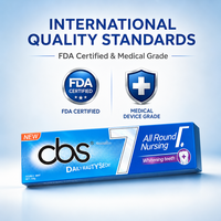 Dentifrice Apaisant pour Gencives Sensibles, Inhibiteur de Plaque, Éclaircissant pour les Dents, Non Irritant, Soin Bucco-dentaire Personnel pour la Salle de Bain