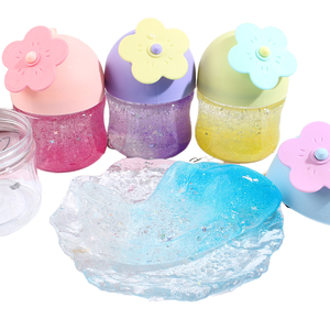 CHENXI Kit de Slime de Gelatina Brillante con Estrellas, 200ml, Grande, Seguro, No Tóxico, 4 Colores, Educativo, Hecho a Mano, de Alta Calidad - Product Image 1