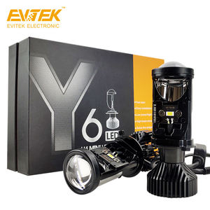 Mejore Su Experiencia de Conducción con las Bombillas LED para Faros Delanteros EVITEK H4 Mini LED Lens Y6 de 95W con Luz Alta y Baja - Product Image 2