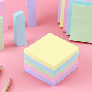 High Quality School Office Pastel Color Sticky <strong>Note</strong> <strong>with</strong> Custom Logo for Memo Pad Use - Product Image 6