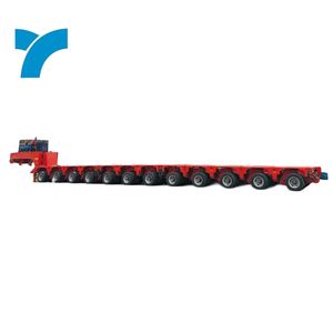 Remorque modulaire de <span class=keywords><strong>transport</strong></span> de charges lourdes et de machines de grande taille pour camions de remorquage - Product Image 1