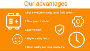 <span class=keywords><strong>Generador</strong></span> de gasolina de 10kW, arranque eléctrico <span class=keywords><strong>HONDA</strong></span> GX690, TG12000 - Product Image 6