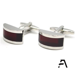 <span class=keywords><strong>Prix</strong></span> de gros Boutons de manchette en pierre œil de chat rouge pour anniversaire de mariage - Product Image 3