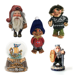 Imán de Refrigerador con Figura de Troll Noruego de Resina Personalizado de Fábrica OEM, Recuerdo de Dinamarca, Finlandia, <span class=keywords><strong>Islandia</strong></span>, Suecia, TROLLS en BARCO VIKINGO - Product Image 2