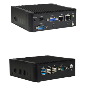 Nueva Mini PC Industrial Integrada con Certificación CE, Intel J1900 Quad Core, <span class=keywords><strong>RAM</strong></span> <span class=keywords><strong>DDR4</strong></span>, Almacenamiento SSD+HDD, Bajo Consumo, Win 10/11/Linux - Product Image 1