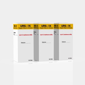 Bandelettes de réactif <span class=keywords><strong>Ketostix</strong></span> pour analyse d'urine, mesure les niveaux de cétone, boîte de 100 personnalisable - Product Image 1