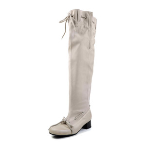 Nueva Colección Otoño-Invierno: Top Versátil y Moderno con Capucha, Punta Redonda, Tacón Medio, Antideslizante, Duradero e Impermeable, en Piel Vacuna - Product Image 2