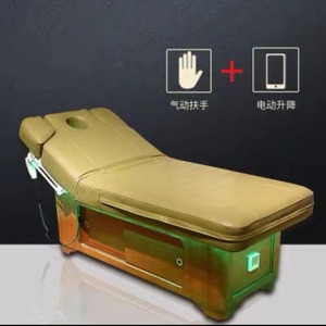 Vente en gros de lits de beauté électriques pour salon de beauté, avec de magnifiques designs, pour les soins du visage et les massages - Product Image 3