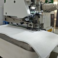 Machine à coudre surjeteuse industrielle Doso S5E-4AD, manuelle, à aiguille simple, métal, StitchPro pour des lignes régulières avec moteur