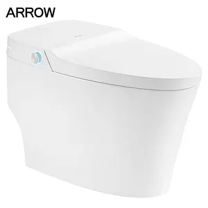 ARROW Bathrooms and Toilets Auto Wash Electric Intelligent WC Commode Toilet Bowl Automatic Flush Smart Toilet with Bidet