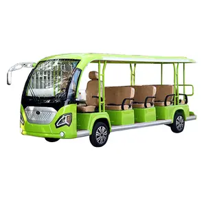 14 Personen elektrisches Shuttle-Auto elektrischer Sightseeing-Bus