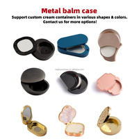 Boîte à parfum personnalisée avec logo, boîte à baume magnétique rechargeable de luxe, étui à rouge à lèvres, étui à crème pour les mains, étui à blush rotatif
