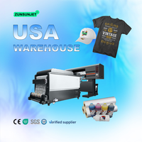 2 Deal Dtf Impresora Máquina de impresión 9 colores 6 cabezales Dtf Impresora