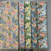 Tissu Jacquard en Polyester et Coton pour Housses de Canapé, Nappes, Rideaux, Sacs, Vêtements, Textile de Maison