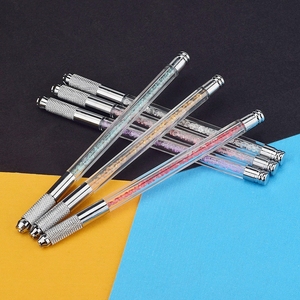 Crystal Microblade <b>Holder</b> Pen Manual PMU Microshade Shading Tool for Eyebrow Tattoo Microblading - Product Image 2