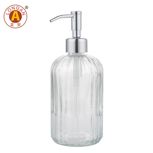 420ml Vide Verre Clair <span class=keywords><strong>Liquide</strong></span> <span class=keywords><strong>Savon</strong></span> <span class=keywords><strong>Lave</strong></span>-<span class=keywords><strong>Vaisselle</strong></span> Distributeur Shampooing Distributeur Bouteille Pompe de Remplacement <span class=keywords><strong>pour</strong></span> Salle de Bain Shampooing et Lotion - Product Image 1