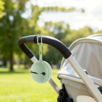 Sac de rangement pour tétines de bébé sans BPA, coloré, étui pour sucettes en silicone pour tout-petits, adapté aux voyages