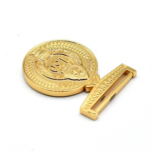 <span class=keywords><strong>Location</strong></span> magnétique, médaille personnalisé en laiton, excellente qualité avec ruban, prix d'usine - Product Image 5