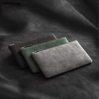 Dompet Koin Lipat Resleting Tas Uang Tunai Kantong Uang Siap Kirim