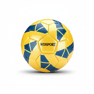 Ballon de <span class=keywords><strong>football</strong></span> n°5 personnalisé par le fabricant, recouvert de cuir, modèle 8605A, pour entraînement <span class=keywords><strong>sportif</strong></span> intérieur/extérieur, examen d'éducation physique, 420g - Product Image 1