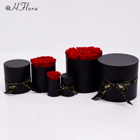 Boîte Cadeau de Fleurs Éternelles Artisanales en Gros – Roses Préservées pour Anniversaire, Saint-Valentin, Mariage – Roses Éternelles