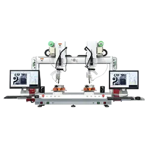 CCD Visual Double Auto Automatic Soldering Machine For Led Strip Light