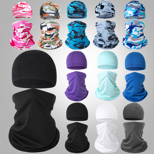 Outdoor <b>Magic</b> Scarf Neck Warmer Ice Silk Breathable Cycling Cap Sun Protection Face Mask Unisex Adult Hiking Fishing <b>Set</b> - Product Image 1