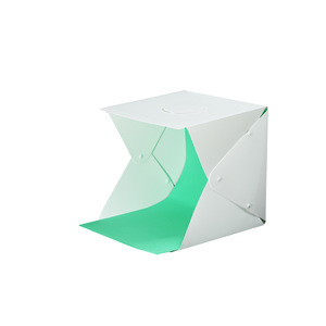 กล่องถ่ายภาพสินค้าแบบพกพา ขนาด 40x40x40 ซม. พร้อมไฟในตัว ใช้ปลั๊กไฟ - Product Image 2